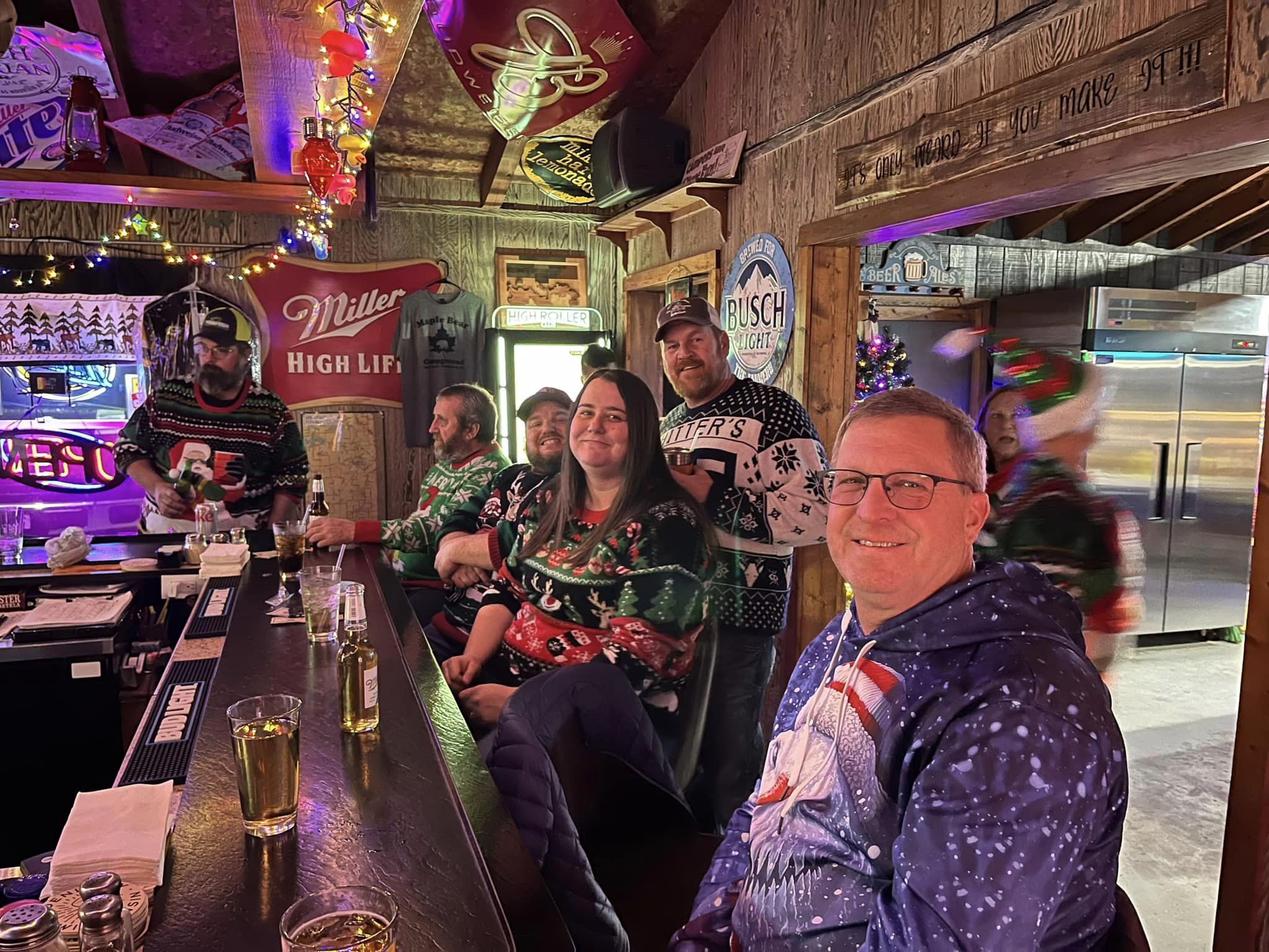 Maple Bear Bar & Grill Ugly Sweater Party