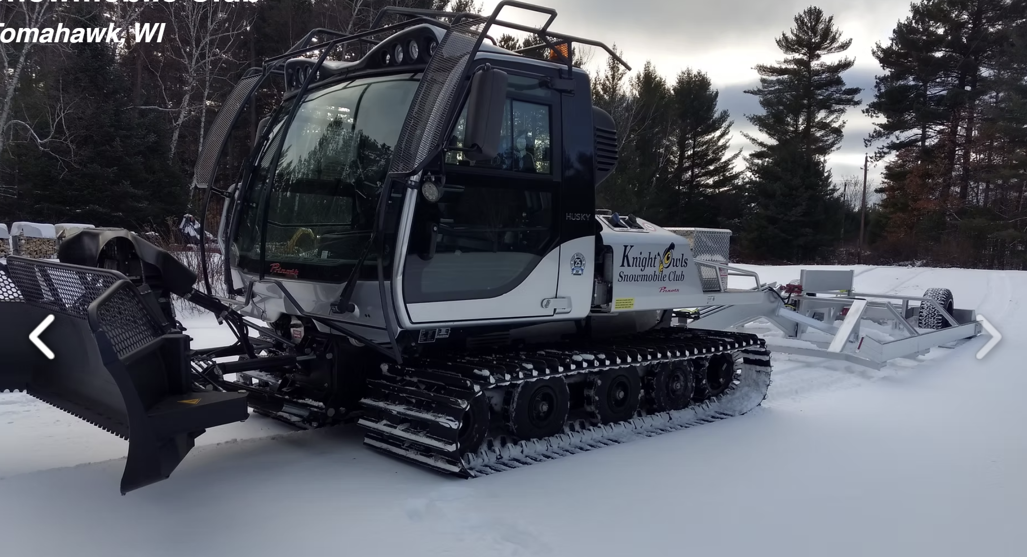 KnightOwl Snowmobile Club at Maple Bear Campground